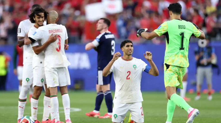 Morocco’s Atlas Lions Make History: Saibari’s Early Strike Secures Record-Breaking Win Over Scotland